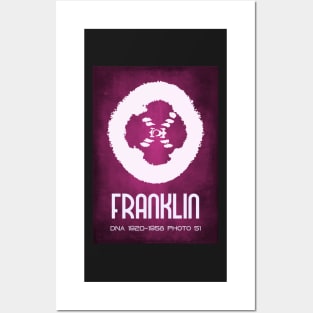 Rosalind Franklin Photo 51 DNA Crystallisation Posters and Art